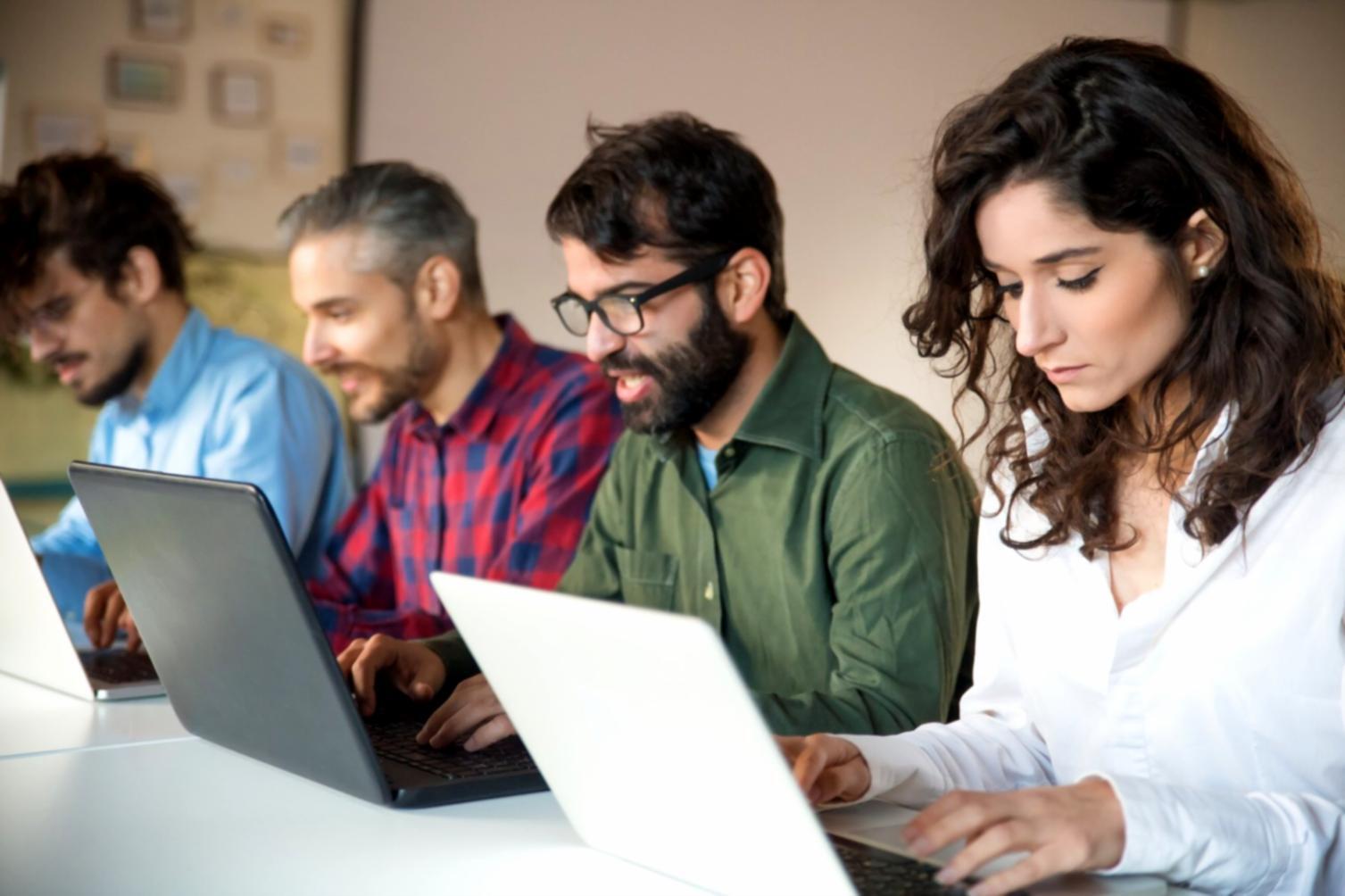 Illustration représentant l'évolution professionnelle